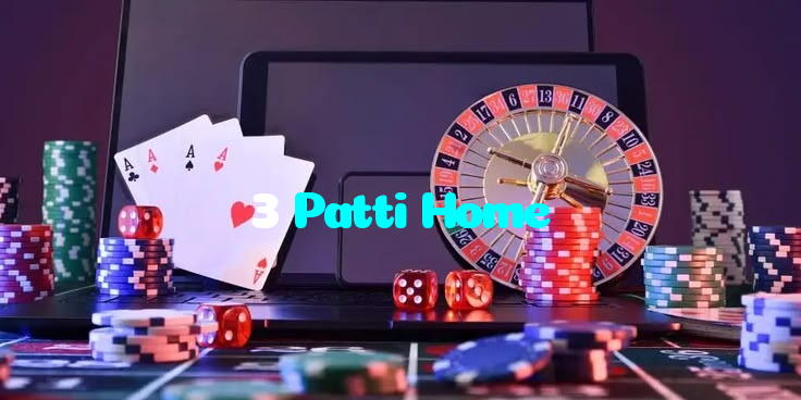 3 Patti Home casino presented on mobile device in Pakistan with slots and live games